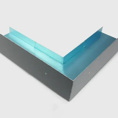 cheneau aluminium gris