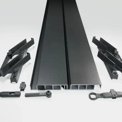 Pack Sam'ondula gris pour pergola courbée